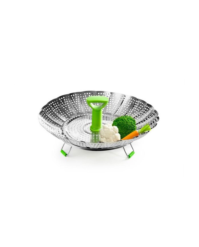 CESTILLO PLEGABLE DE VAPOR IBILI 28 CMS.