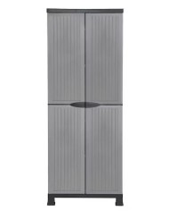 ARMARIO DE RESINA 7H 4 BALDAS ESCOBERO 171'5X68X39 CMS.