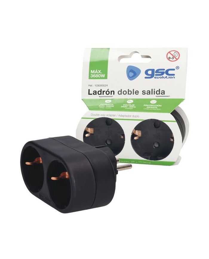 LADRON DOBLE SALIDA GSC