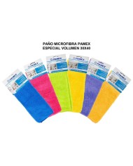 PAÑO MICROFIBRA 30X40CMS. 12UDS.