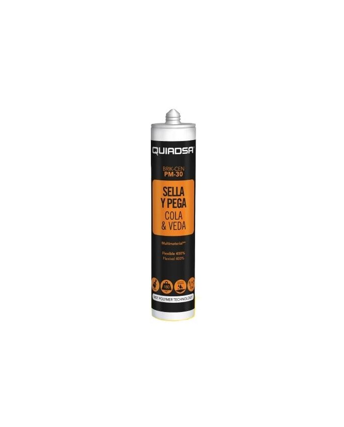 ADHESIVO MULTIMATERIAL BLANCO 290ML. QUIADSA