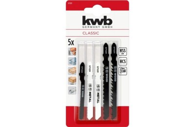 HOJA SIERRA CALAR KWB (JUEGO 5PZS.)