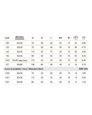 POLEA CORREDERA GUIA NYLON 25X35 MM.ESTEBRO