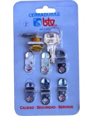 KIT CERRADURA Nº2 ORO BTV