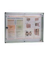 TABLON ANUNCIOS BTV PLATA  H 35X46X3,5CM