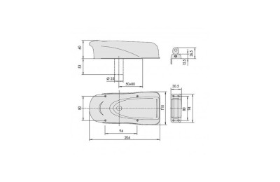 ELECTROCERRADURA CISA 1A721