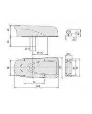 ELECTROCERRADURA CISA 1A731