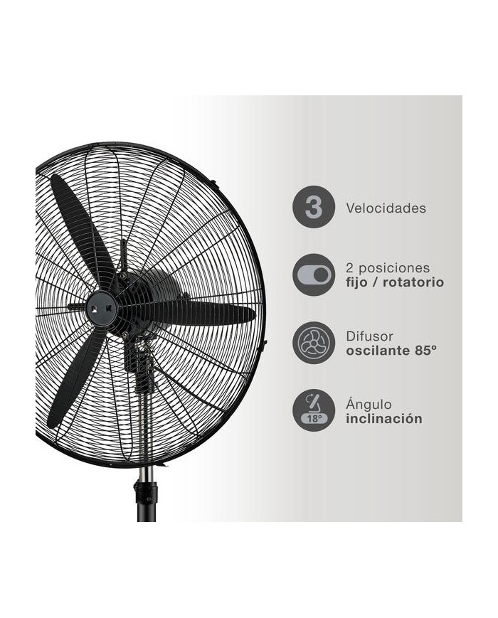 VENTILADOR PIE INDUSTRIAL GSC 71/200W.