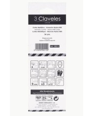 CUTTER 3 CLAVELES CON RUEDA DE BLOQUEO BIMATERIAL 9 MM.