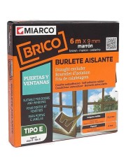 BURLETE ADH.MIARCO ESPUMA BCO.  9MMX10MT