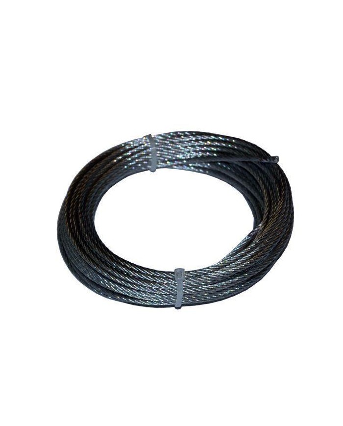 CABLE ACERO GALV. PARA TORNO 6MTS. 2MM
