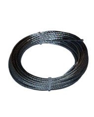 CABLE ACERO GALV. PARA TORNO 6MTS. 2MM