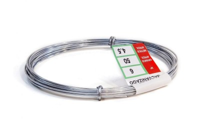 ROLLO ALAMBRE GALVANIZADO 50GR. Nº  5