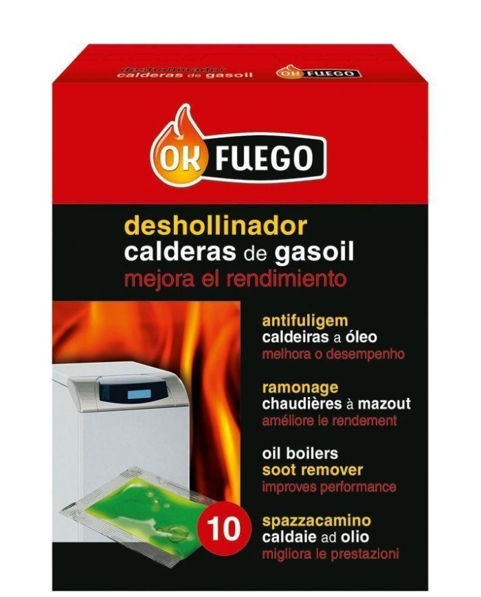 DESHOLLINADOR ESTUFA GASOIL OKFUEGO 10U.