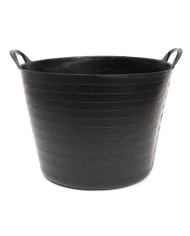 CAPAZO PLASTICO 12LTS. NEGRO SIN ASA PROMO