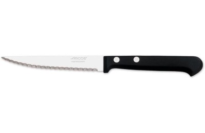 CUCHILLO ARCOS CHULETERO NEGRO 110 MM.