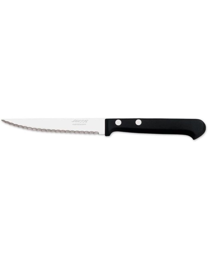 CUCHILLO ARCOS CHULETERO NEGRO 110 MM.