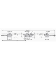 CERRADERO YALE CERRADURA 8920-40 LATONADO