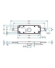 CERRADURA PERSIANA AGA 182