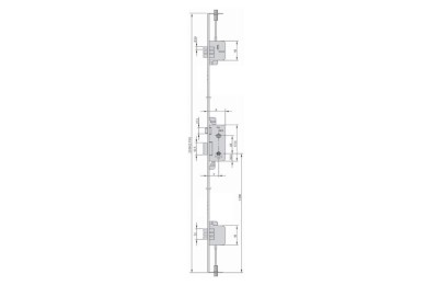 CERRADURA YALE Nº8920-80 CENTRAL