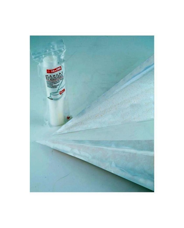 MANGA DESECHABLE 30CMS. IBILI R/10UDS.