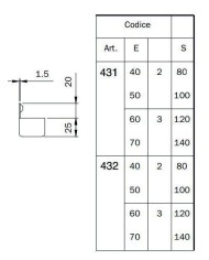 CERRADURA ISEO MODELO 431603 SOBREPONER DERECHA