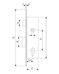 CERRADURA TESA 2200-15 HZ
