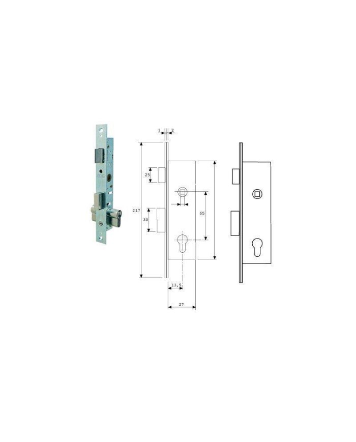 CERRADURA TESA 2200-15 HZ