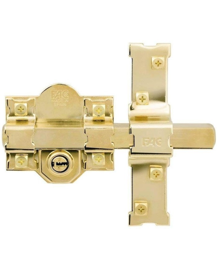 CERROJO FAC DORADO 301-R-80