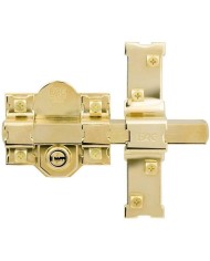 CERROJO FAC DORADO 301-RP-80 COM. 35X35