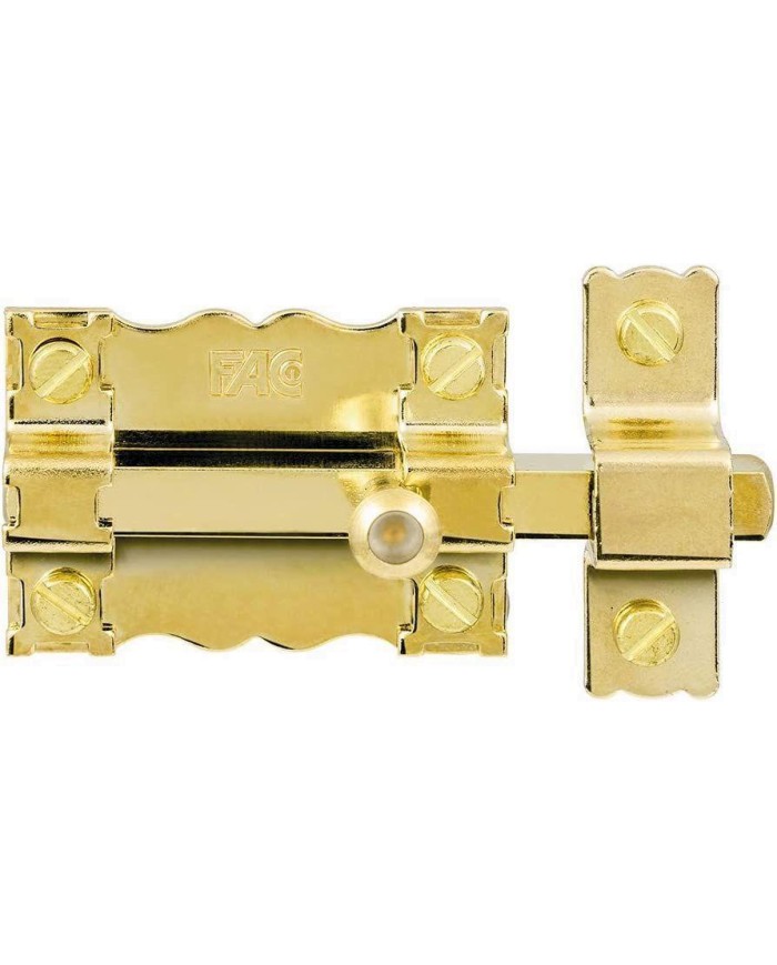 CERROJO FAC DORADO P-87 PASADOR