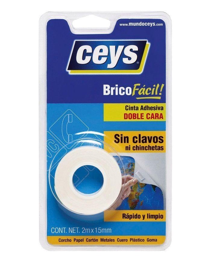 CINTA D/CARA CEYS 2MX15MM.