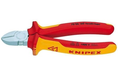 ALICATE CORTE DIAGONAL 7006-180 1000V KNIPEX