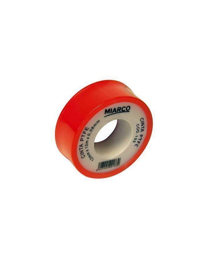 CINTA TEFLON MIARCO 12MTS X 0,80MM.(10U)