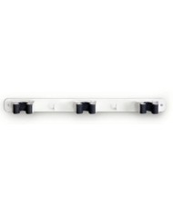 COLGADOR 3 ESCOBAS PROGARDEN BLANCO