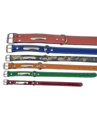 COLLAR CUERO DOBLE, 700 X 40 MM.