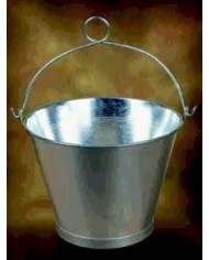 CUBO GALVANIZADO ASA LISA 14 (355 MM.) 14 LTS.