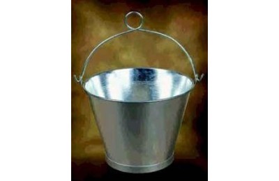 CUBO GALVANIZADO CON ANILLA 11 (279 MM.)  8LTS.