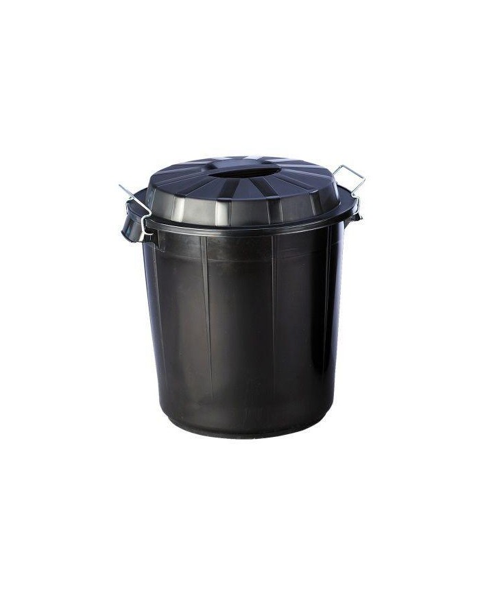 CUBO BASURA PLASTICO C/TAPA 50LTS. DENOX