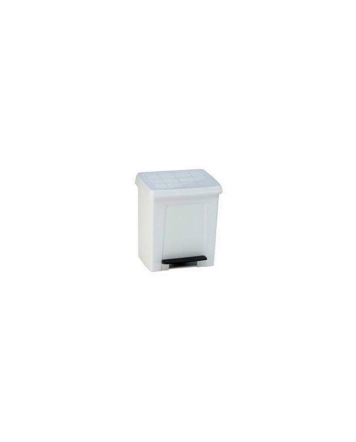CUBO BASURA PLASTICO C/PEDAL 8 LTS.