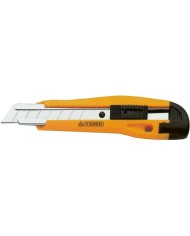 CUTTER 3 CLAVELES CON RUEDA DE BLOQUEO BIMATERIAL 9 MM.