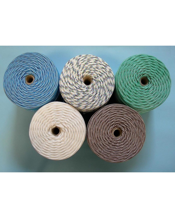 CUERDA POLIPRO. BCO/AZUL 5MM. (R 200MTS)