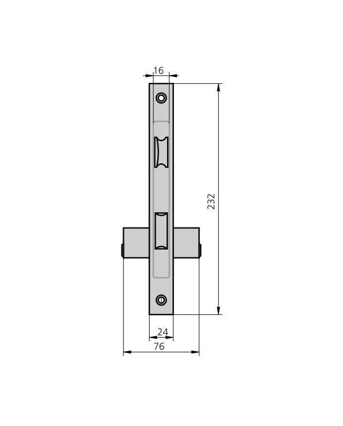 CERRADURA CVL 1964/0 C-N