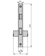 CERRADURA CVL 1964/0 C-N