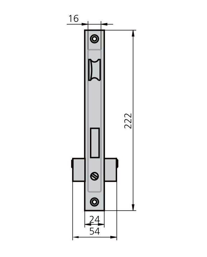 CERRADURA CVL 1975/0 C-N