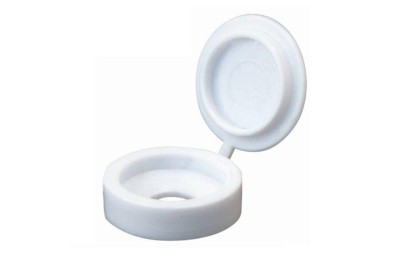 EMBELLECEDOR PLASTICO TORNILLO BLANCO (BOLSA 100 UDS).