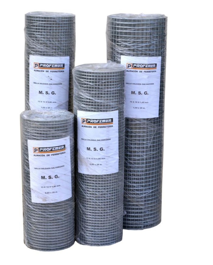 ENREJADO T.TORSION GALV. 13X100 (0,7)R/50MT.GUMHA