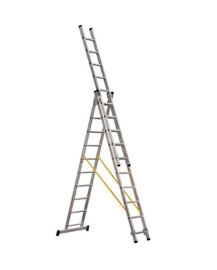 ESCALERA ALTIPESA ALU.3 TRAMOS 14 PELDAÑOS