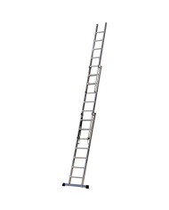 ESCALERA ROLSER ALUMINIO   9 PELDAÑOS 1 TRAMO 2,5MTS.