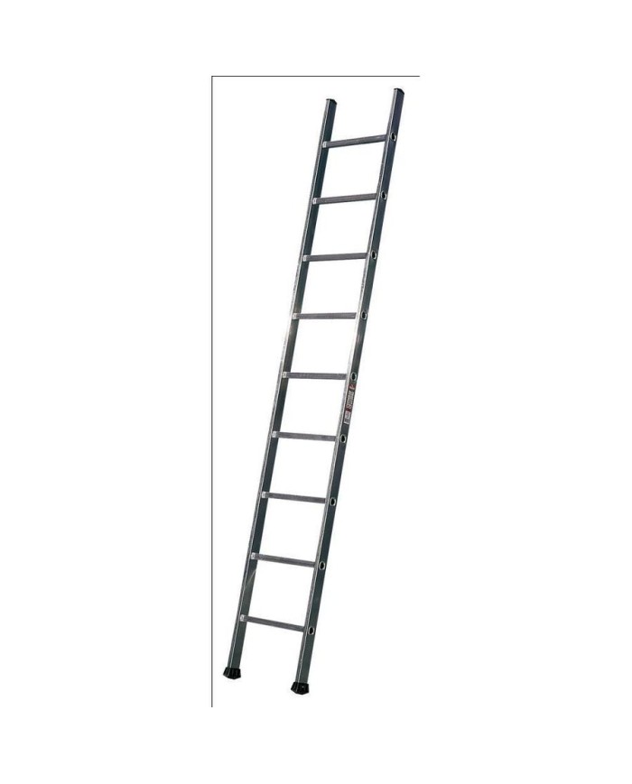 ESCALERA ROLSER ALUMINIO   9 PELDAÑOS 1 TRAMO 2,5MTS.